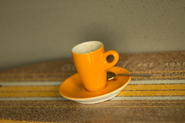 Espressotasse gelb von Walküre - Einfach nur Kaffee