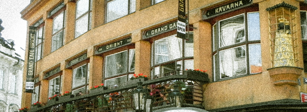 Kaffeehäuser: Grand Café Orient in Prag