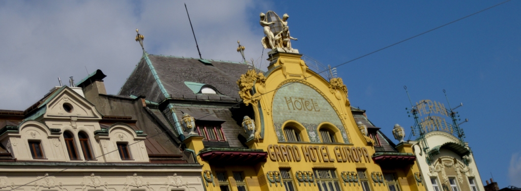 Kaffeehäuser: Grand Hotel Europa in Prag